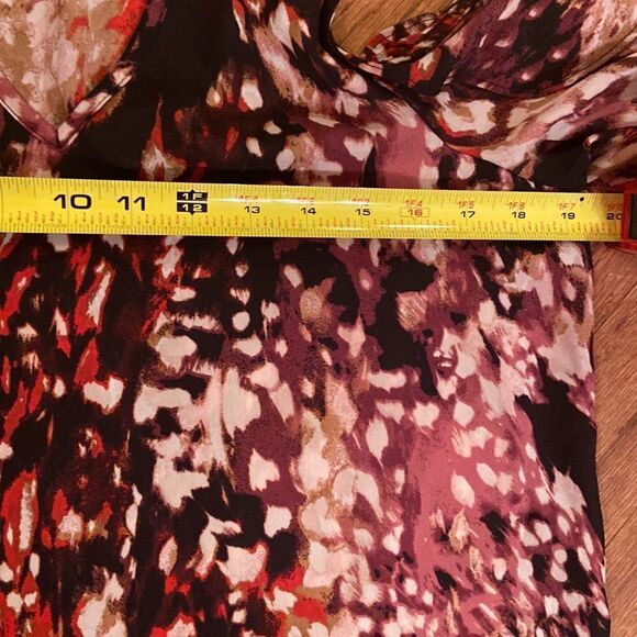 Cato silky shirt shoulderless long sleeved gathers at the wrist size M - Picture 4 of 8